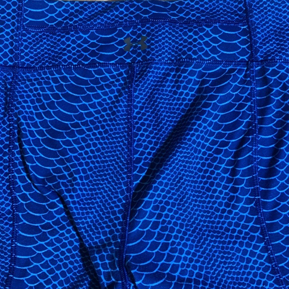 Under armour mermaid fish scale leggings blue S - Picture 5 of 5